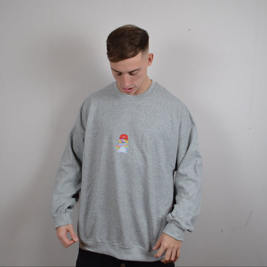 Little Pat in Cap Sweatshirt